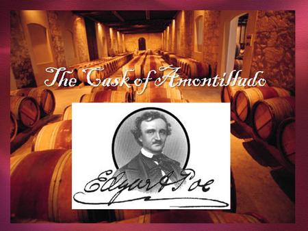 1.Edgar Allan Poe Biography 2.Vocabulary Notes 3.Historical Background of story 4. Abstract/ Concrete Nouns 5. Comprehension Questions 6. Coat of Arms.