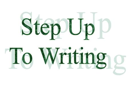 Oh no! Mrs. Byrd is making us write an entire paragraph! And, she said that it has to be more than 3-5 sentences long! I HATE WRITING!!!!