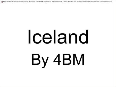 Iceland By 4BM Name the capital city. The capital city of Iceland is Reykjavik, which is 103,000 km sq. (Michael Powell) Reykjavik means Smokey Bay.