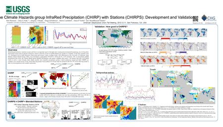 CHG Station Climatology Database (CSCD)