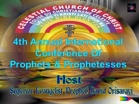 To develop a comprehensive meeting forum for Worldwide active Prophets, Prophetesses and Church Workers. To establish an Annual 3-days’ prayer meeting.