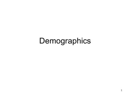 1 Demographics. 2 Sex Age Marital Status Are you a registered parishioner at SEAS?