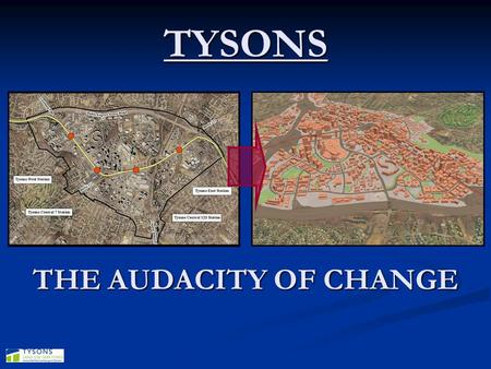 TYSONS THE AUDACITY OF CHANGE