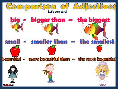 Comparison of Adjectives