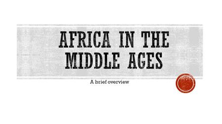 A brief overview.  A huge group of people lived in west Africa 3,000 years ago.  Because of the need for more land & pressure from war, they began to.