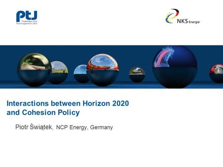 Interactions between Horizon 2020 and Cohesion Policy