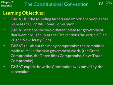 The Constitutional Convention