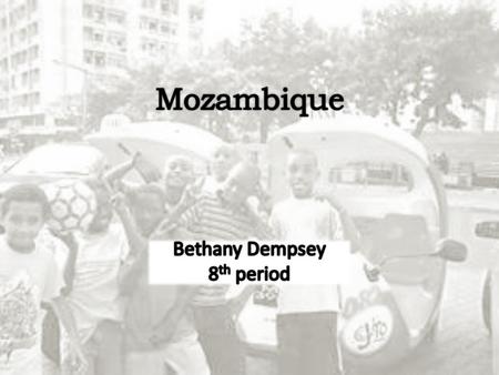 Map Capital: Maputo Geography and Landforms 1. highest point: Monte Binga 2,436 m 2. Lebombo Mountains are an 800km long, narrow range of mountains in.