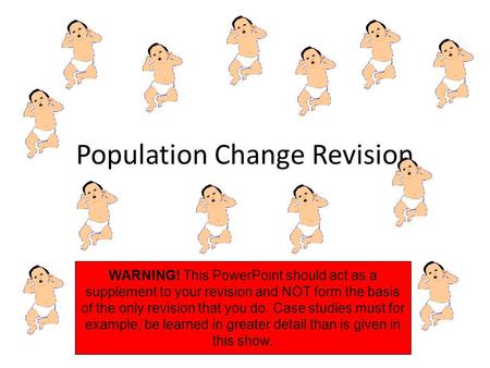 Population Change Revision