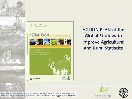 High level expert meeting to develop the Near East Regional Action Plan to Implement the Global Strategy to improve Agricultural and Rural Statistics.