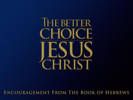 WARNINGS and CHALLENGES  DO NOT NEGLECT such a great salvation (2:1-4)  DO NOT BEGIN TO FALL AWAY from the faith (3:7-19)  DO MARCH ON toward the consummation.