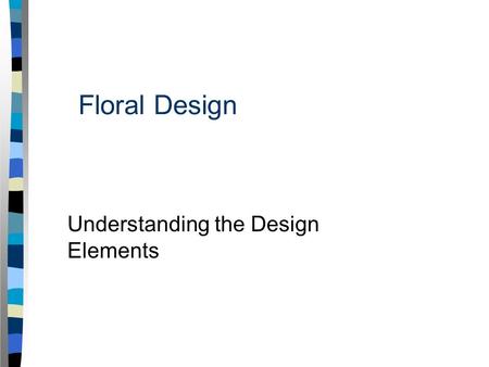 Understanding the Design Elements