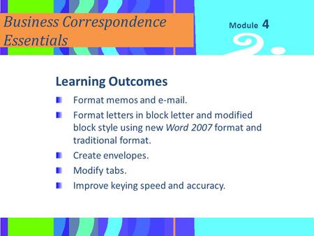 Business Correspondence Essentials