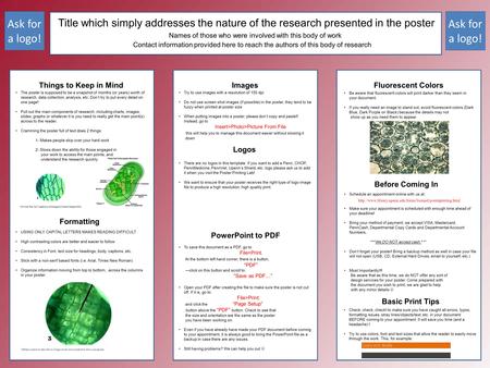 Things to Keep in MindFluorescent Colors Formatting Before Coming In Basic Print Tips Images Logos Title which simply addresses the nature of the research.