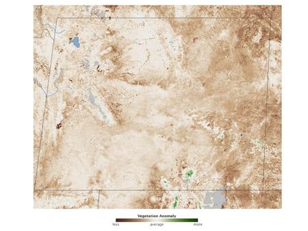 NDVI Anomaly, Kenya, January 2009 Vegetation Indices Enhancing green vegetation using mathematical equations and transformations.