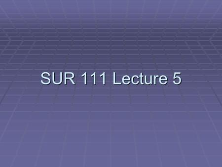 SUR 111 Lecture 5. Today’s Topics  Supplies  Sterile Packs  Establishing the Sterile Field  Opening the Sterile Field.