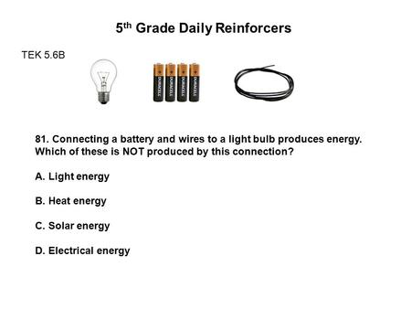 5th Grade Daily Reinforcers