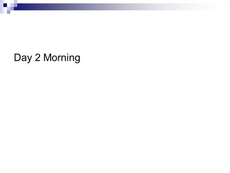 Day 2 Morning. Comparative/Functional Proteomics.