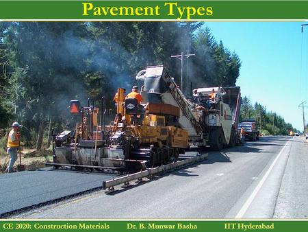 Pavement Types.