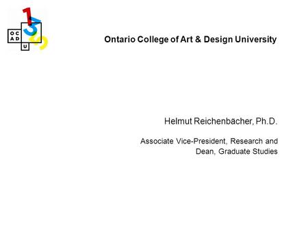 Ontario College of Art & Design University