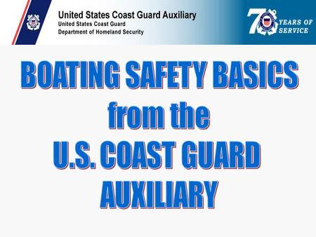 FOUR PRINCIPALS OF SAFE BOATING 1. WEARING LIFE JACKETS SAVES LIVES 1. WEARING LIFE JACKETS SAVES LIVES Always Wear Your Life Jacket 2. BOATER EDUCATION.