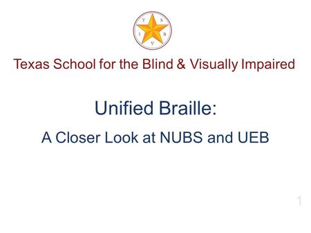 Texas School for the Blind & Visually Impaired