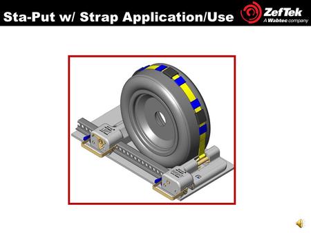 Sta-Put w/ Strap Application/Use Placement: Placement: A Lo-Pro TM chock set includes one (1) Left-hand (anchor chock) and one (1) Right-hand (active.