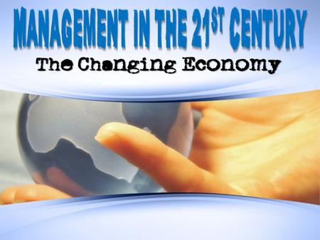  Organizations resistant to change and bound by tradition are increasingly fading  One of the biggest problems in managing an organization today is.