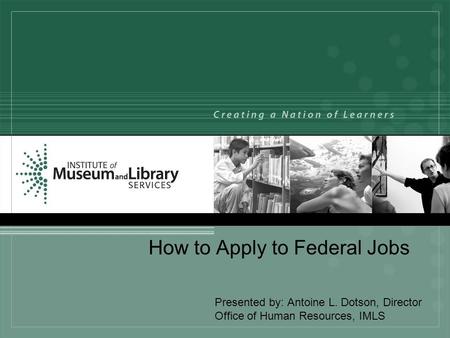 How to Apply to Federal Jobs