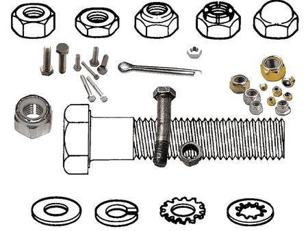 What is a fastener? A device to locate or hold parts