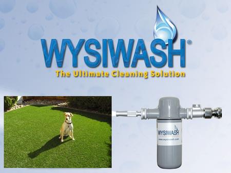 Patented hose-end chlorine delivery system Uses a calcium hypochlorite caplet (solid form of chlorine) Provides safe, cost effective disinfectant solution.