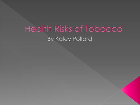 When nicotine reaches a person's nervous system, it causes the nervous system to become more sensitive and stimulated. This leads to an increase in blood.