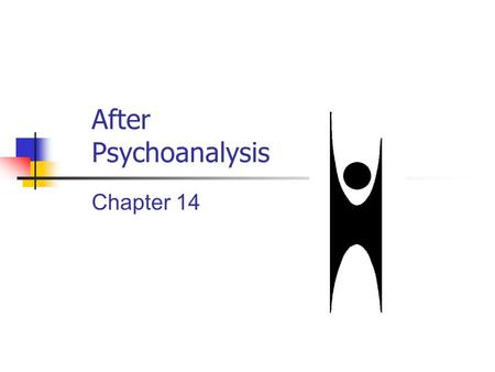 After Psychoanalysis Chapter 14. Splintered movement Within 20 years of its founding Freud never again spoke to the rebels Carl Jung: supposed to be Freud’s.