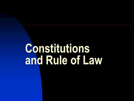 Constitutions and Rule of Law. Toronto Mayor Ford sacked for conflict of interest:  nto/ID/2309849453/