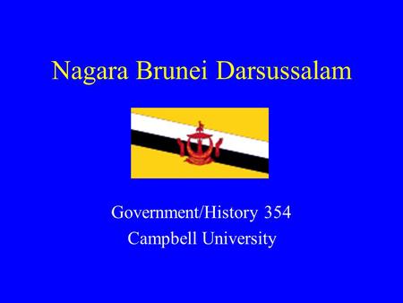 Nagara Brunei Darsussalam