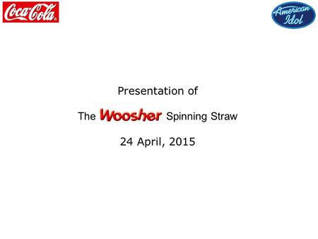 Presentation of The Spinning Straw 24 April, 2015.