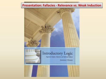 Presentation: Fallacies - Relevance vs. Weak Induction