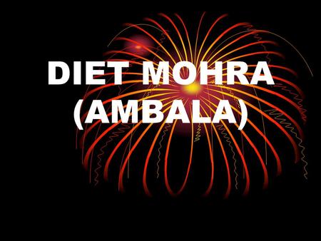 DIET MOHRA (AMBALA).