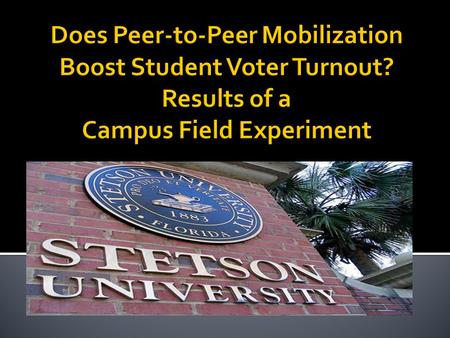  There is considerable concern, albeit debated, that Americans have become more politically disengaged since 1960s (2000, 2004 and 2008 voter turnouts.