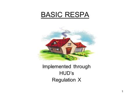 State Examiner Training Implemented through HUD’s Regulation X