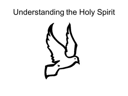 Understanding the Holy Spirit. 2 Timothy 2:15 First, need to understand the measures of the Spirit: A. Without measure – Christ B. Baptismal measure –