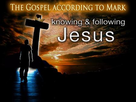 The Promise On that day, when evening came, He said to them, “Let us go over to the other side.” (Mark 4:35)On that day, when evening came, He said.