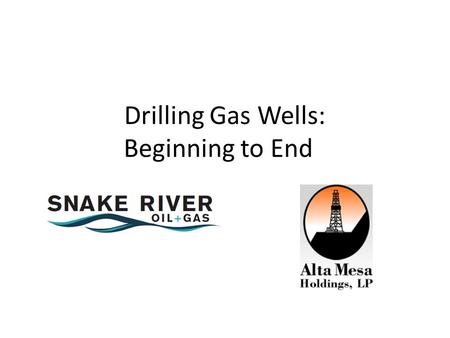 Drilling Gas Wells: Beginning to End. Seismic Exploration.