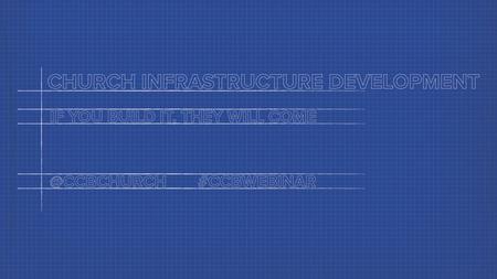 What is “infrastructure” and why is it important? What does it look like? What’s required for success? Where do we start? Q&A.