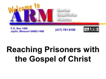 Reaching Prisoners with the Gospel of Christ. What is the ratio of U.S. residents presently incarcerated? Ô One of every 2,000? Ô One of every 1,000?