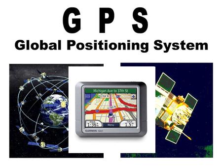 Global Positioning System. God’s Plan of Salvation.