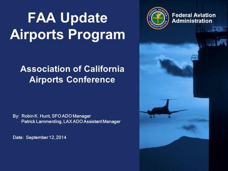 FAA Update Airports Program