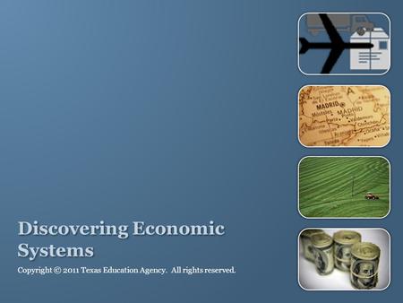 Discovering Economic Systems