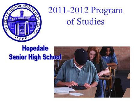 2011-2012 Program of Studies. 2011-12 Schedule 7 Day Cycle/ 6 Periods Per Day Day 1Day 2 Day 3 Day 4 Day 5Day 6Day 7 Period 1 1111117* Period 2 2 7*22222.