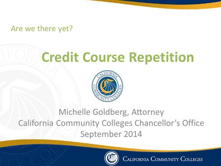 Credit Course Repetition